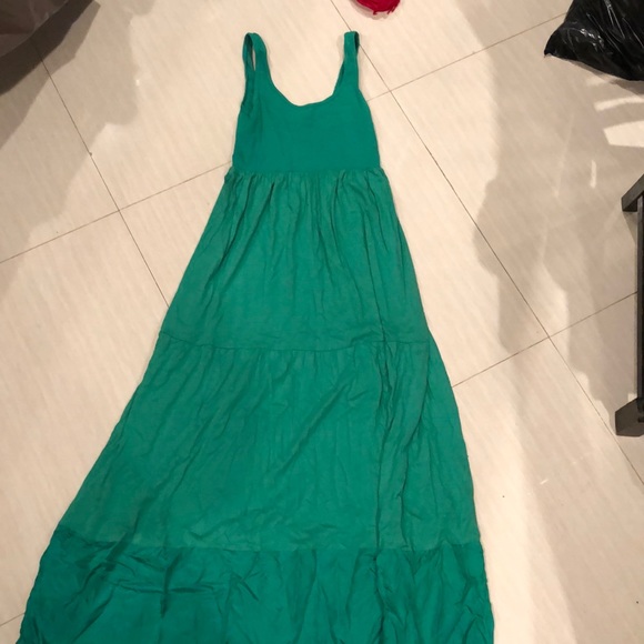 Theory Dresses & Skirts - EUC Green Theory Maxi Dress